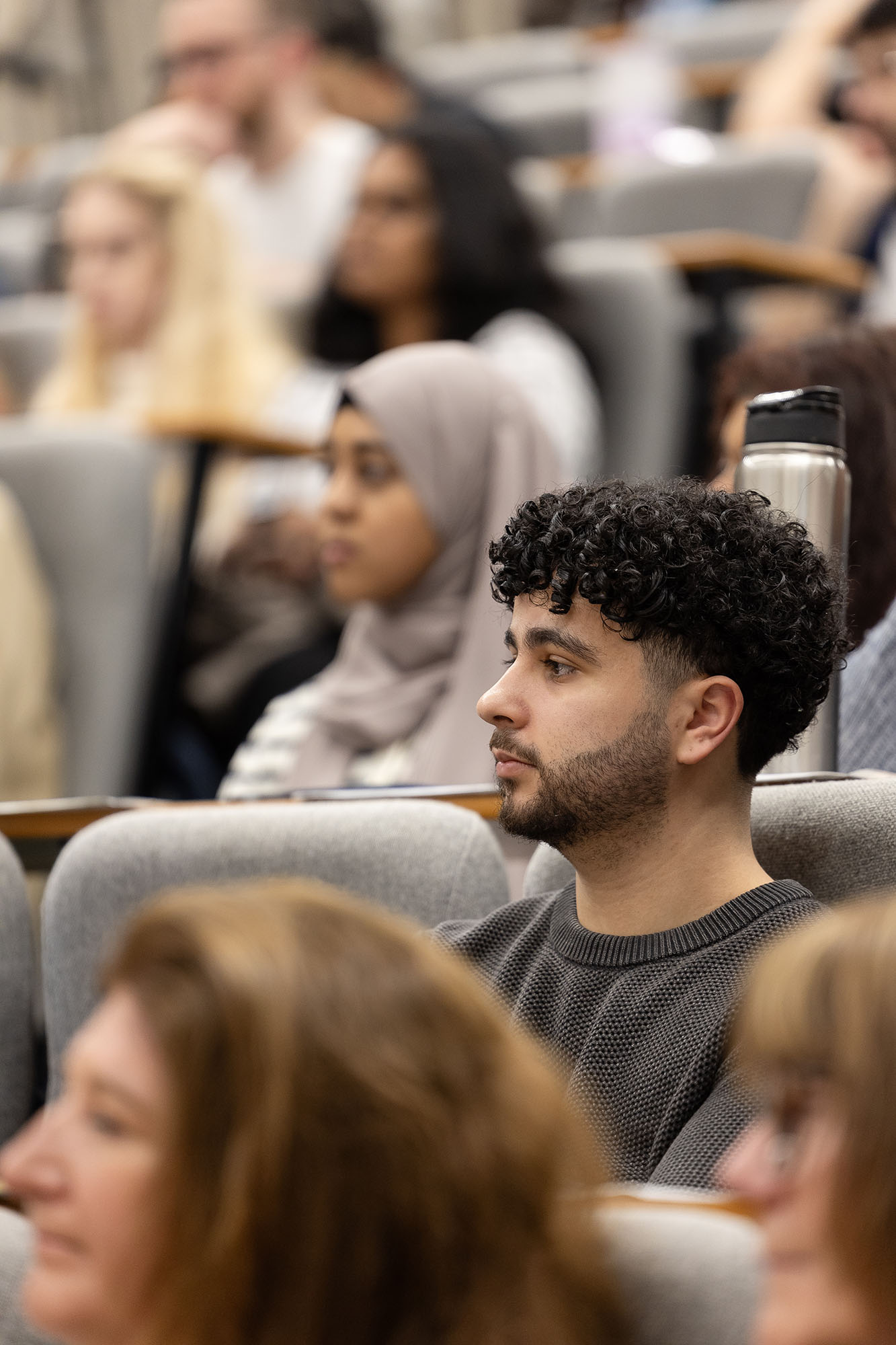 Students attending the launch of Graduate Entry Medicine course