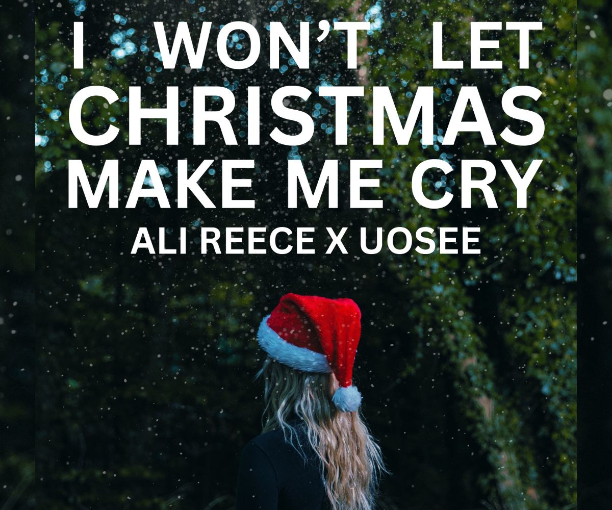 The cover artwork for I Won’t Let Christmas Make Me Cry.