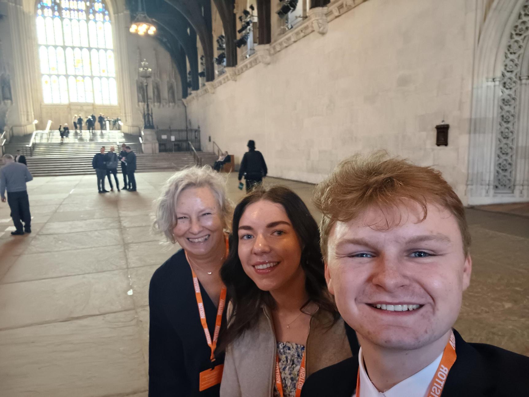 Helen, Fern and Joel